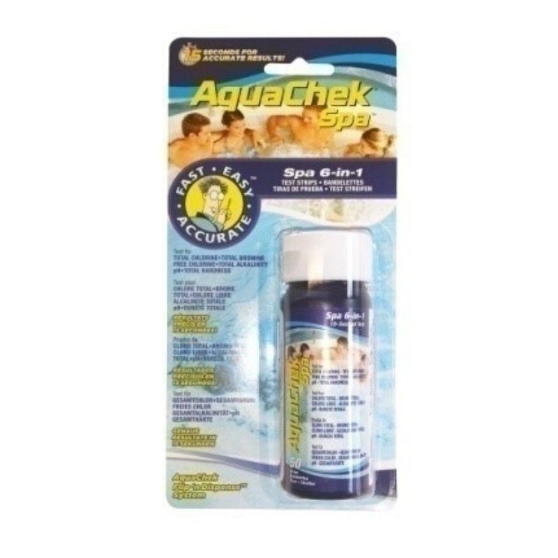 Aquachek Pool And Spa Test Strips White Salt Crystal Clear Pools 9622