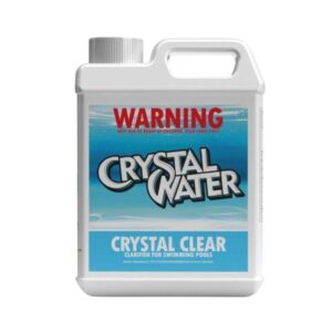 Bottle of crystal clear